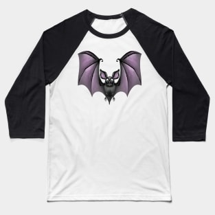Bat on Black Background Baseball T-Shirt